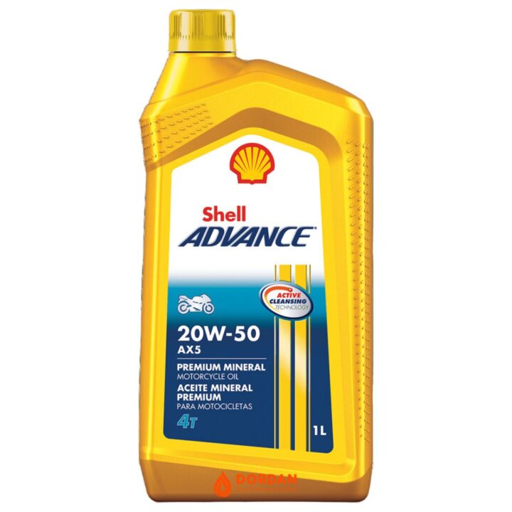 Shell Advance 4T AX5 20W50 X 1 Litro Dordan Store