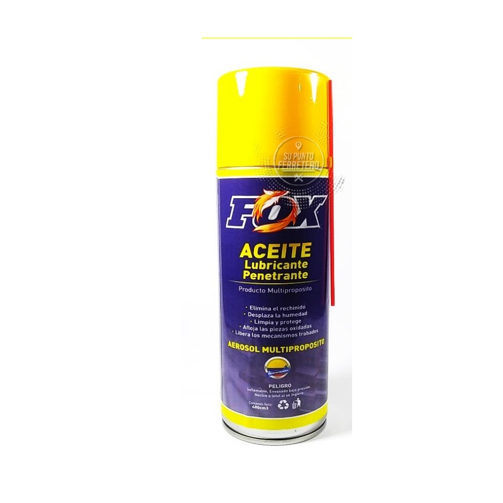 FOX Lubricante Penetrante Multipropósito 400 ml