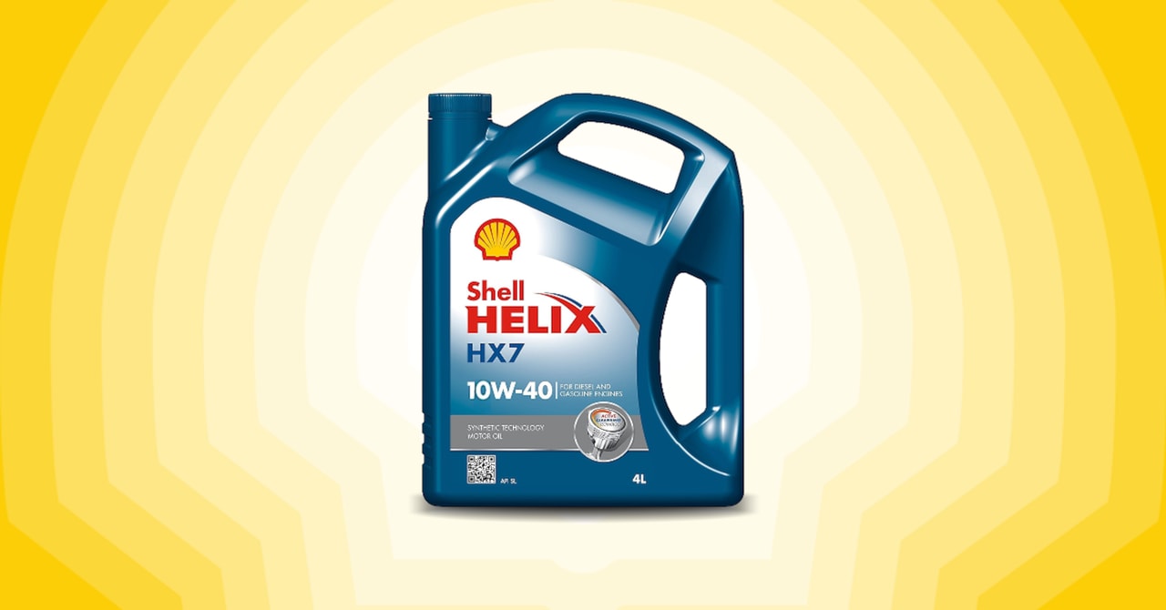 Shell Helix HX7 10W-40 Semisintético 4 Litros