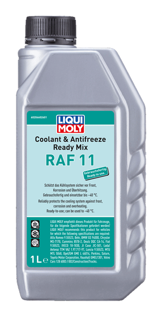 Liqui Moly Refrigerante RAF 11 Azul 50/50 1 Litro