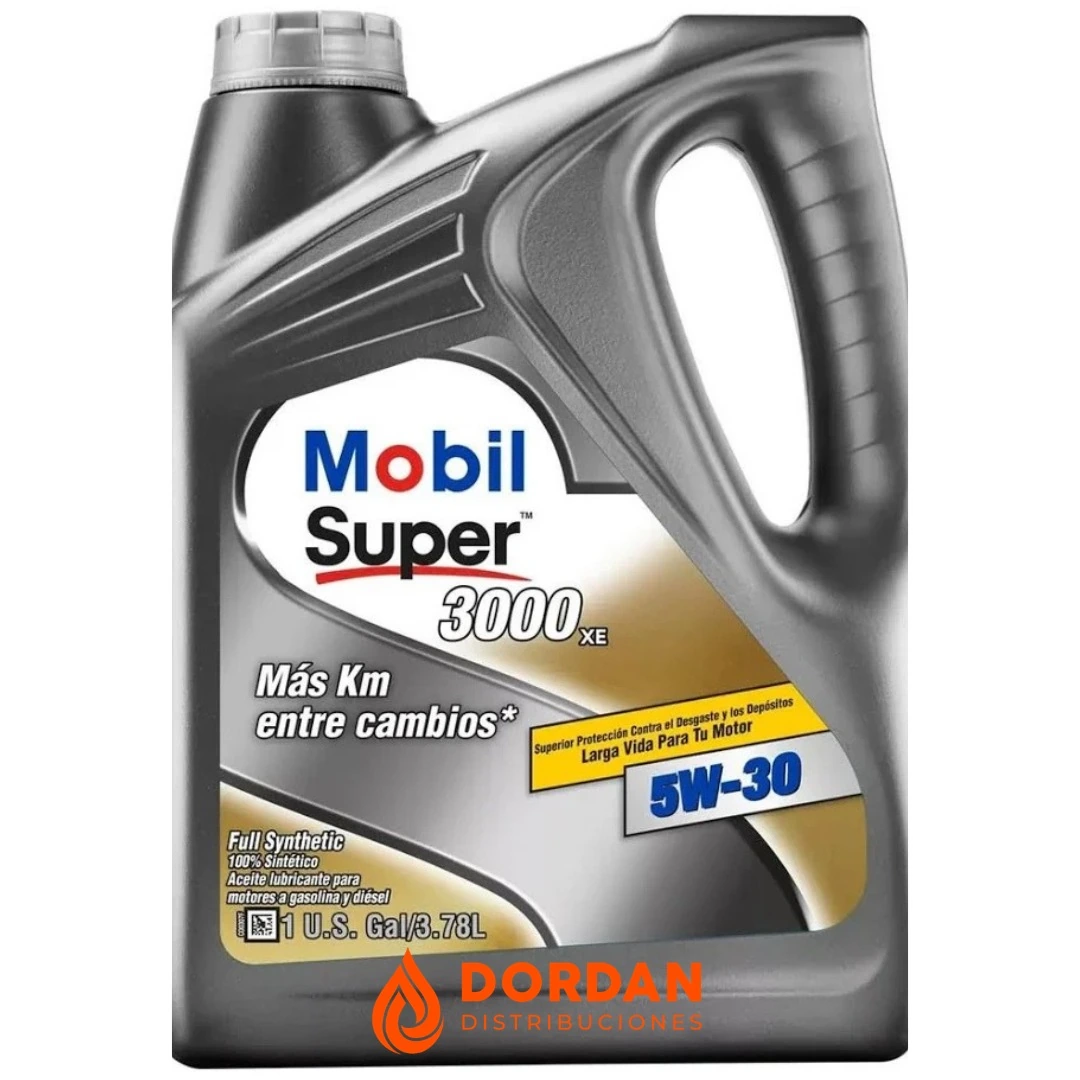 Mobil Super 3000 XE 5W-30 1 Galón (3.785 L)