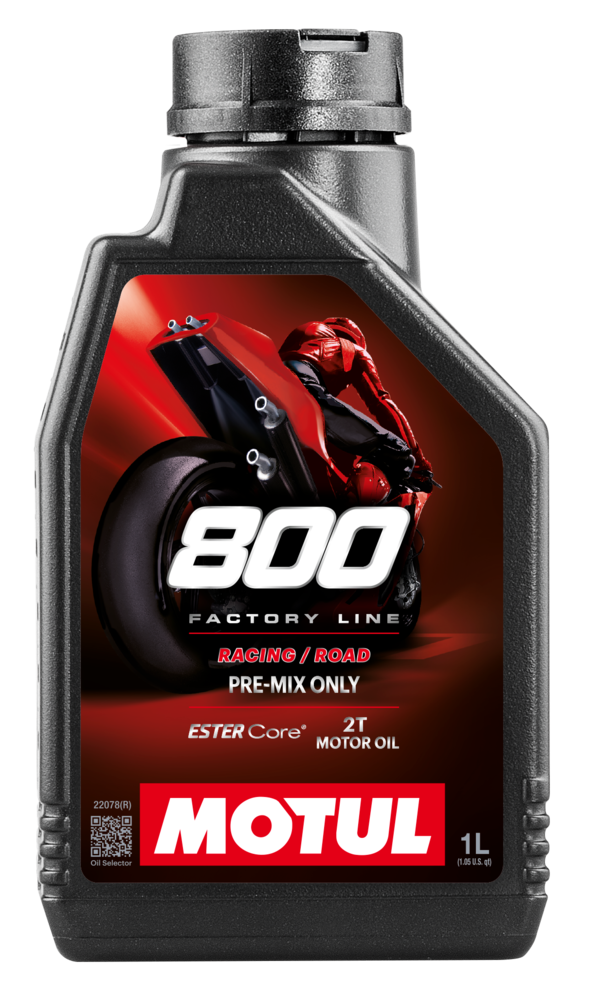 Motul 800 2T FACTORY LINE ROAD RACING 1 Litro (1000 ml)