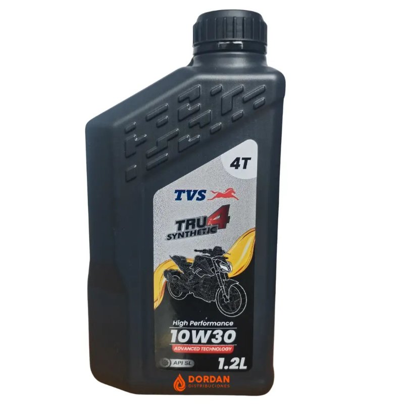 TVS TRU4 SYNTHETIC RACING 4T 10W-30 1 Litro (1000 ml)