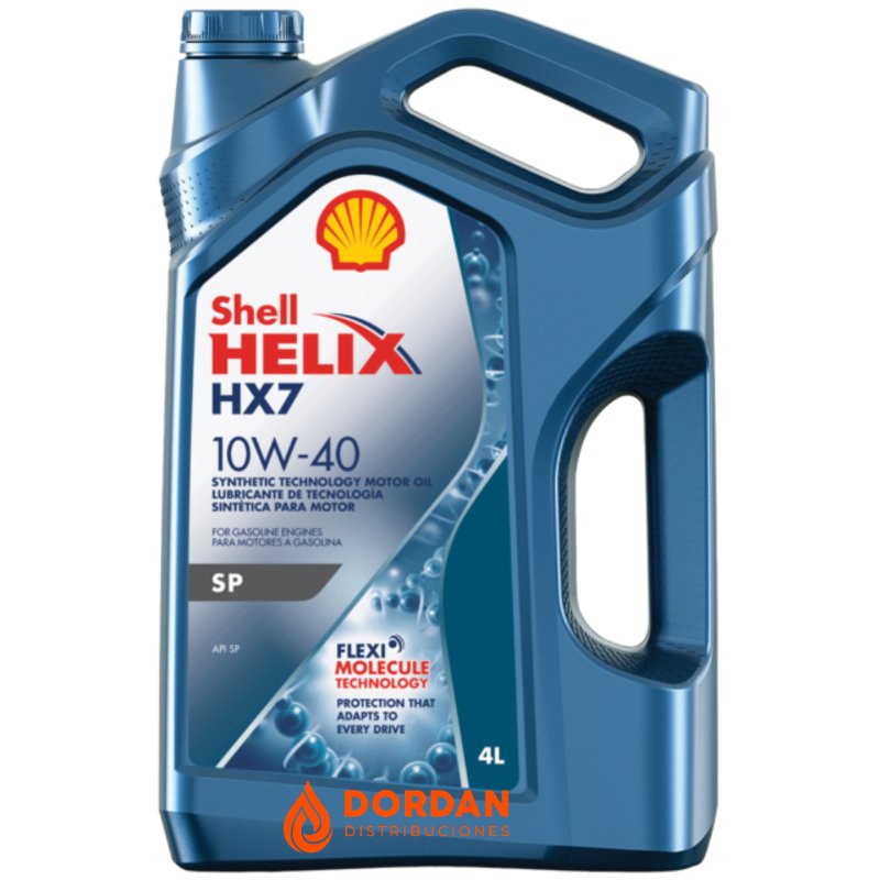 Shell Helix HX7 10W-40 Semisintético 1 Galón (4 L)