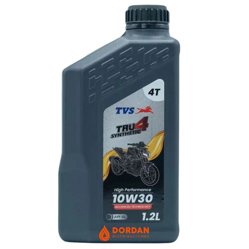 TVS TRU4 Synthetic 4T 10W-30 1.2 Litros (1200 ml)
