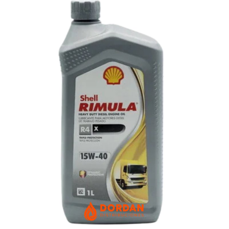 Shell Rimula R4 X 15W-40 1 Litro (1000 ml)