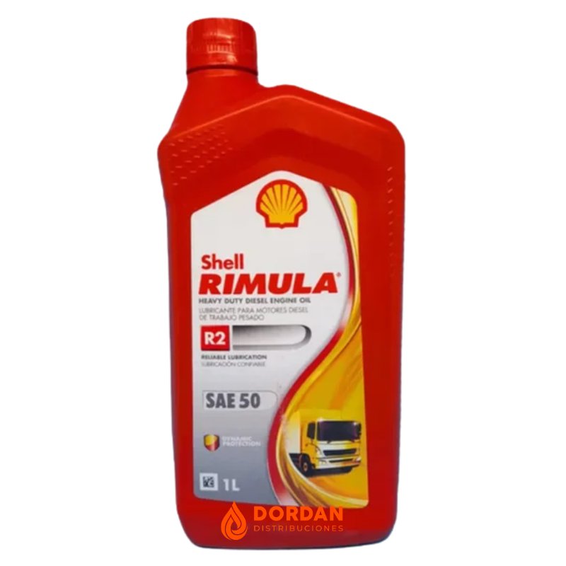 Shell Rimula R2 SAE 50 1 Litro (1000 ml)