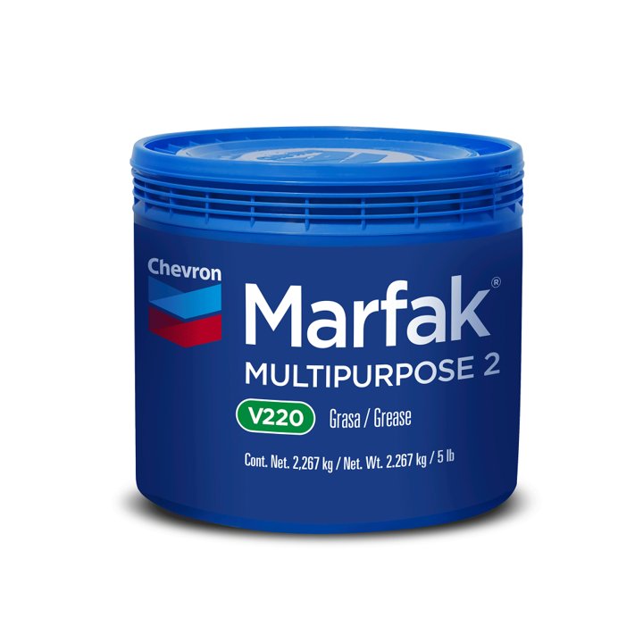 Chevron Marfak Multipropósito 2 NLGI 2 Pote 5 lb (2.27 kg)