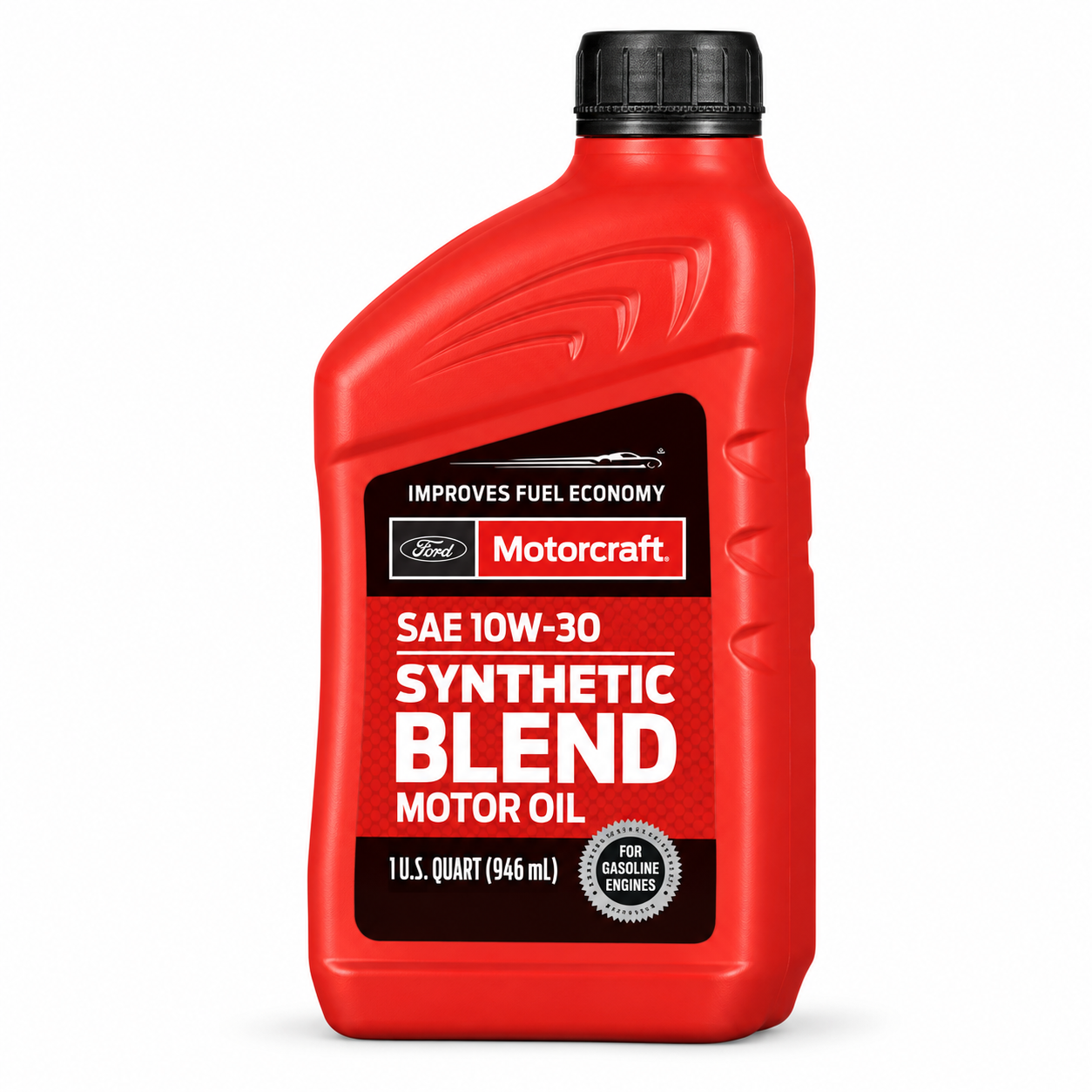 Motorcraft 10W-30 Synthetic Blend 1/4 Galón (946 ml)