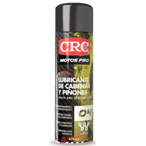 LUBRICANTE DE CADENA Y PIÑONES CRC MOTOS PRO  x 470 ML