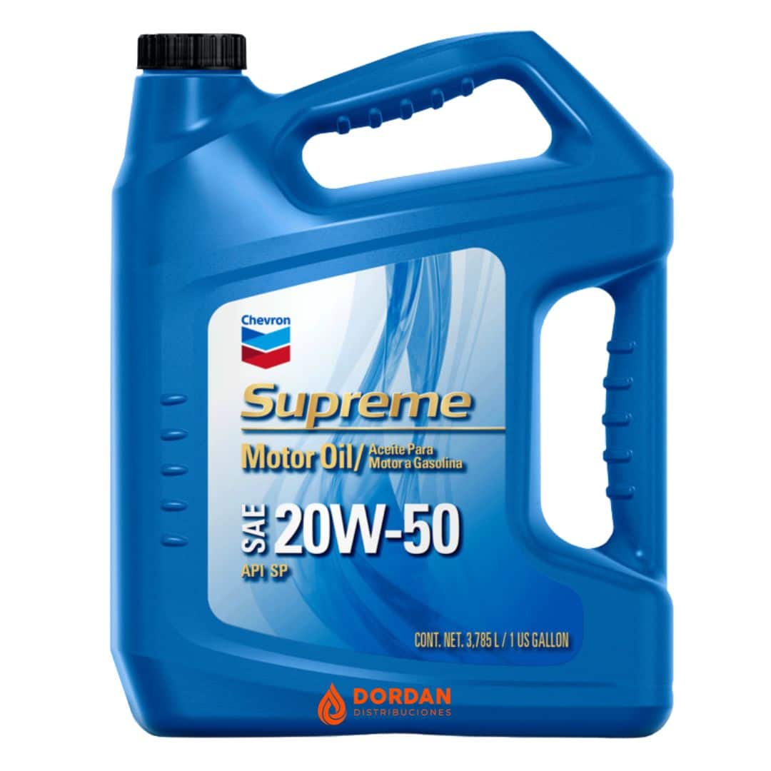 CHEVRON SUPREME MOTOR OIL SP 20W50 X 1 GALON