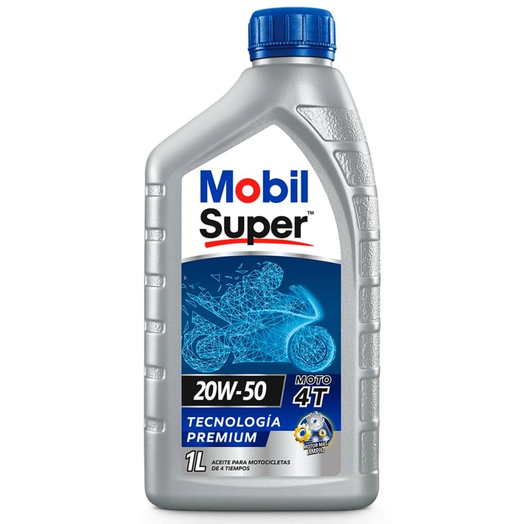 Mobil Super Moto 4T 20W50 x 1 Litro
