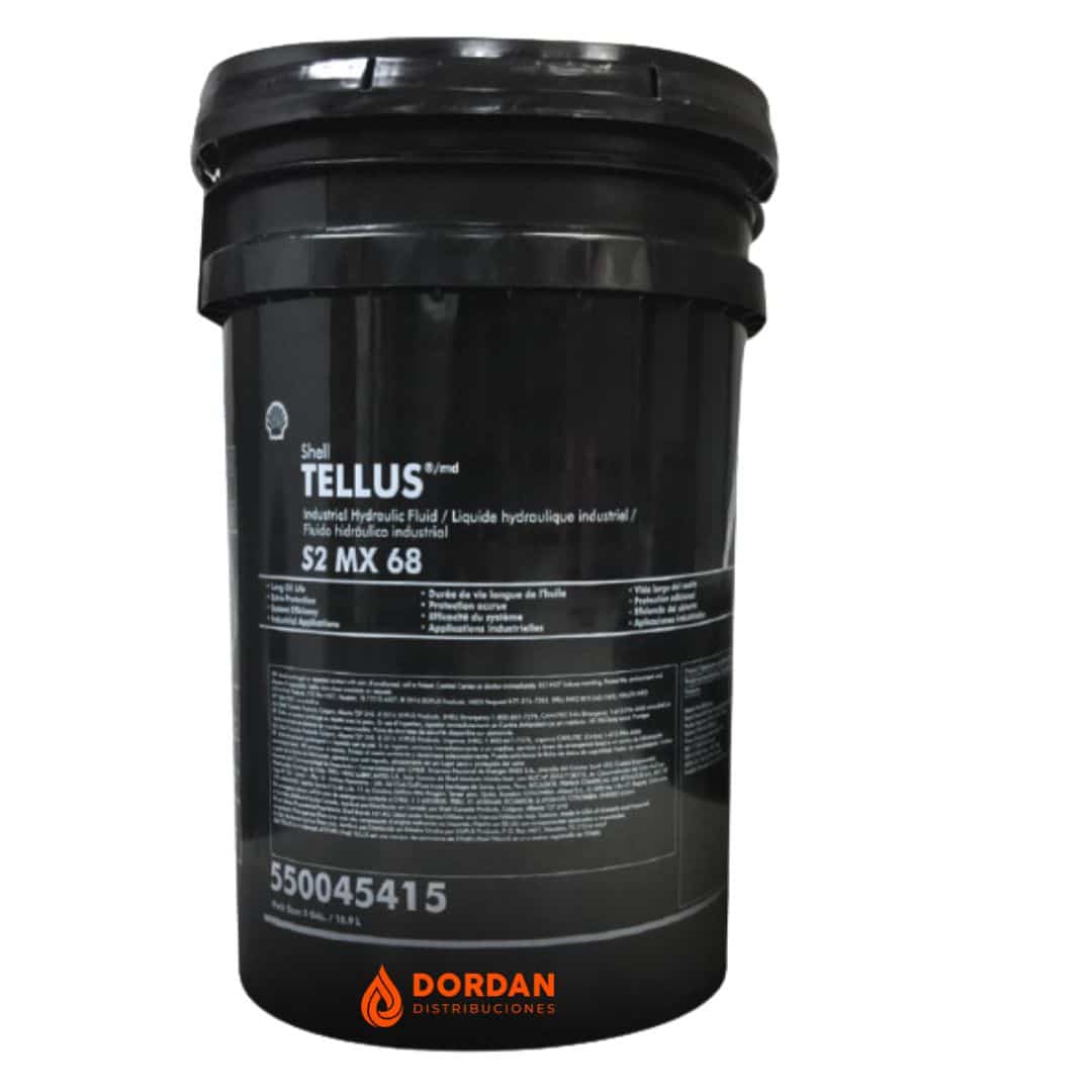 SHELL TELLUS S2 MX 68 BALDE X 5 GALONES