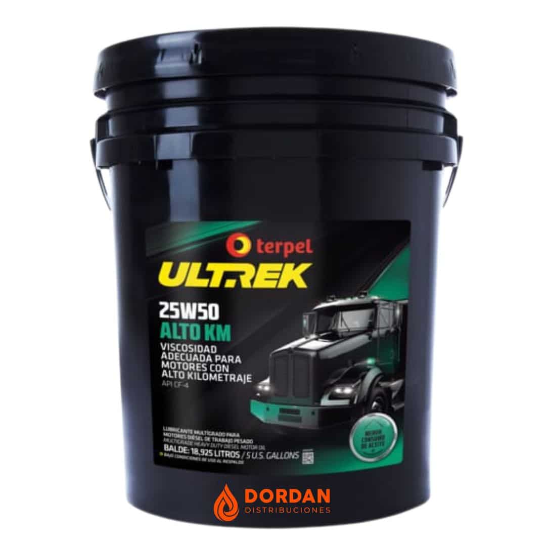 Terpel Ultrek 25w50 Alto Km Caneca x 5 galones