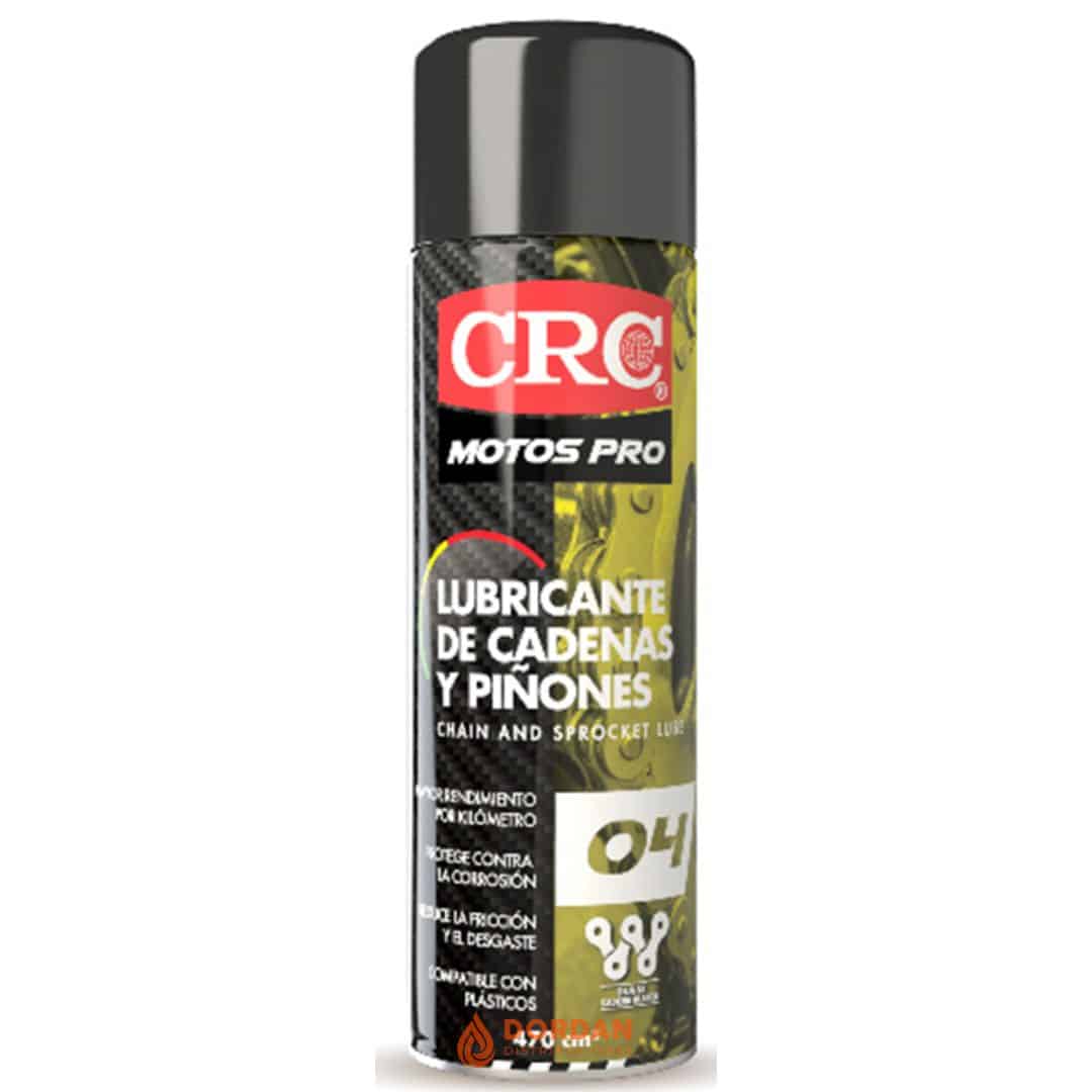 LUBRICANTE DE CADENA Y PIÑONES CRC MOTOS PRO x 470 ML