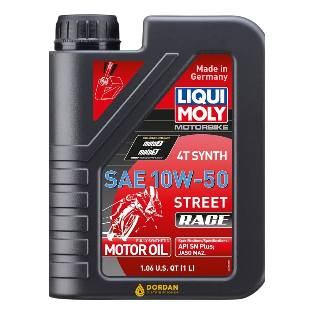 LIQUI MOLY STREET RACE 4T SINTETICO 10W50 X 1 LITRO