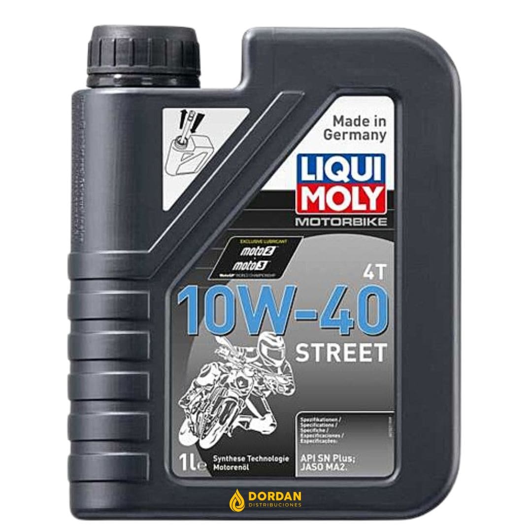 LIQUI MOLY STREET 4T SEMISINTÉTICO 10W40 X 1 LITRO