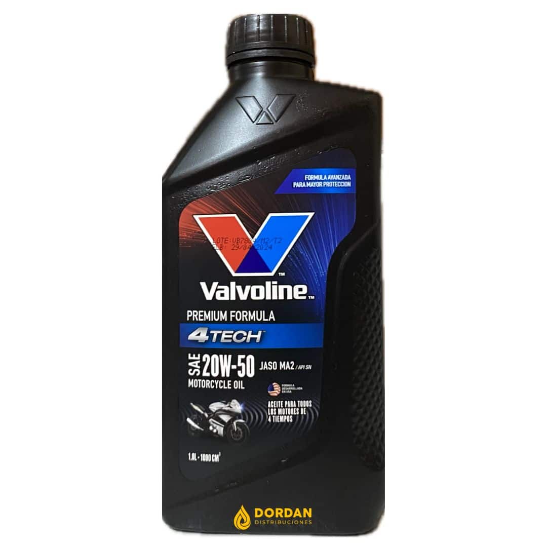 Valvoline  4TECH Premium 20W50 x1 Litro