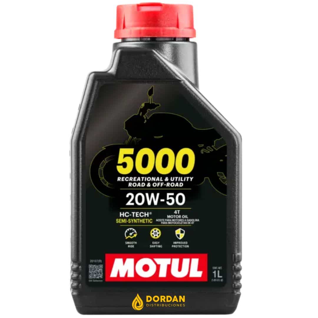 MOTUL 5000 20W50 X 1 LITRO