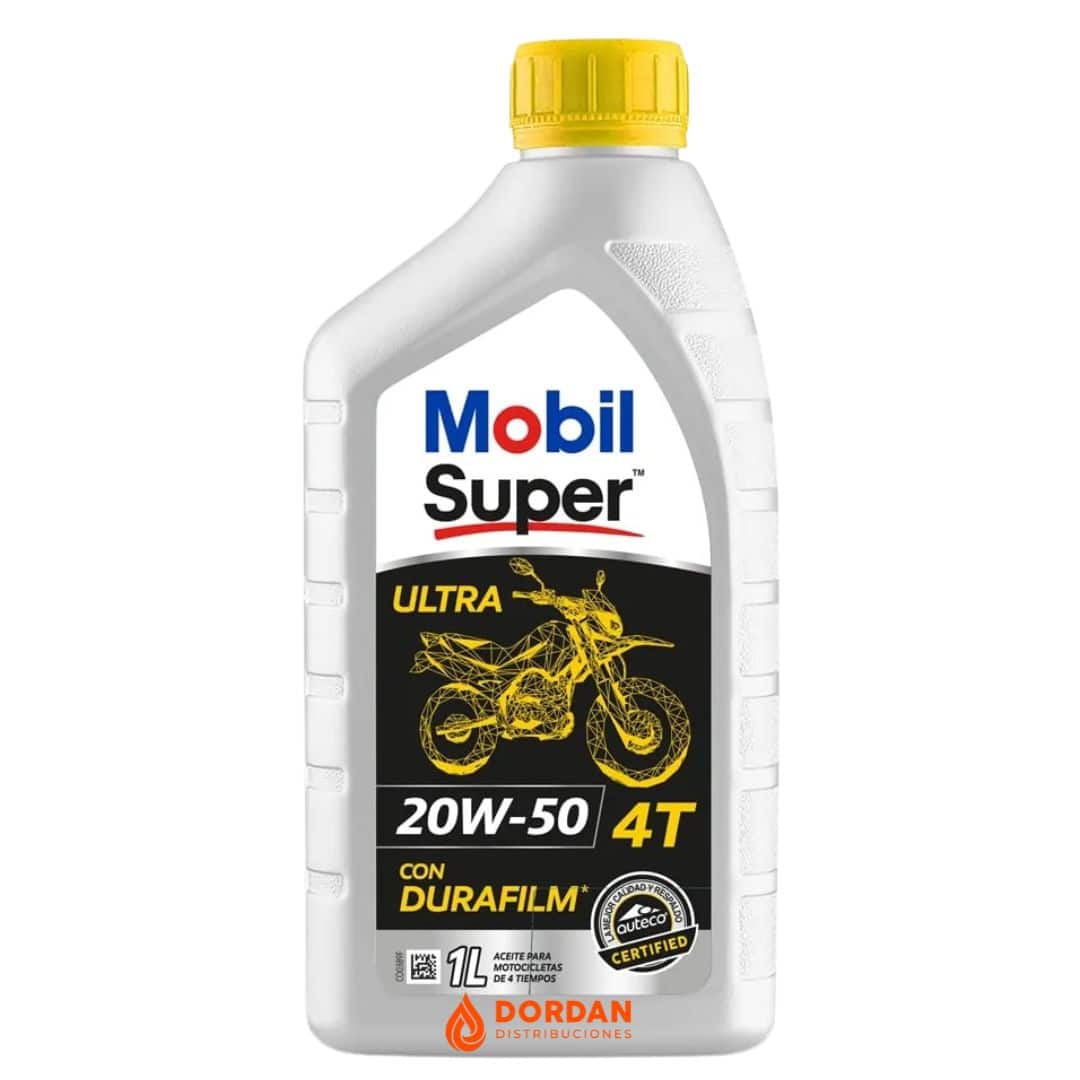 Mobil Super™ Moto 4T Ultra 20W50 X 1Litro