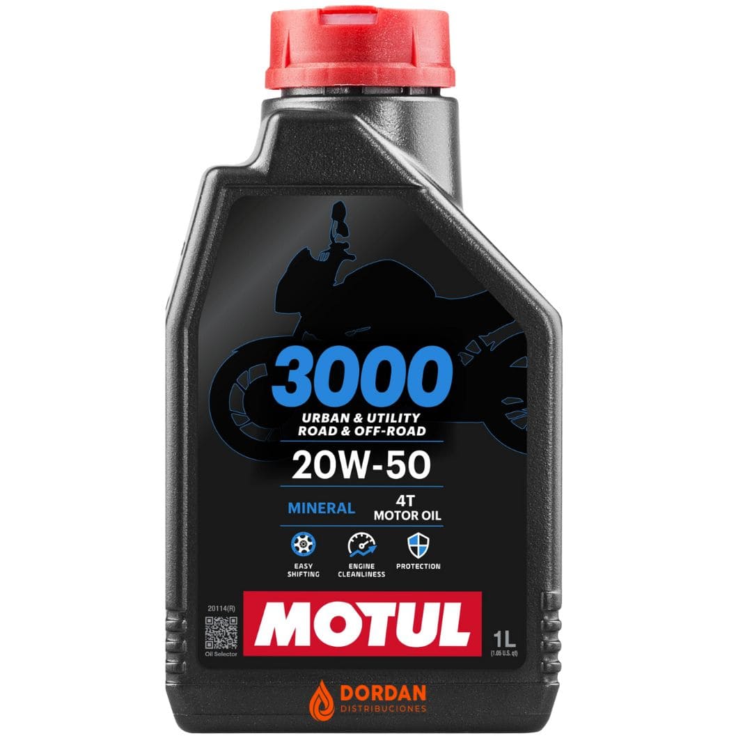 MOTUL 3000 Mineral 20W50 X 1 LITRO