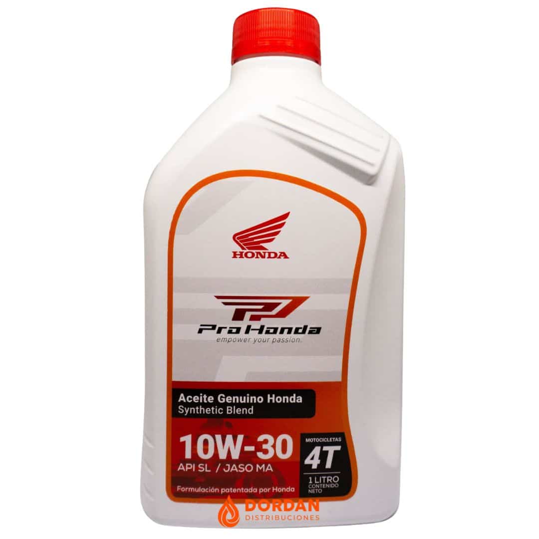 HONDA GENUINO 10W30 SYNTHETIC BLEND X 1 LITRO